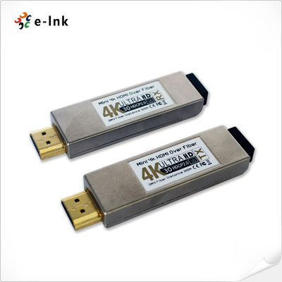 Mini 4K HDMI Optik Alıcı 4K*2K@30Hz çözünürlüğüne kadar tüm Modları Destekler