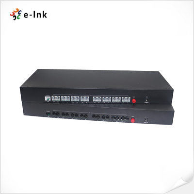 16 Kanal POTS（FXO/FXS） Fiber Üzerinden Telefon Çoklayıcı