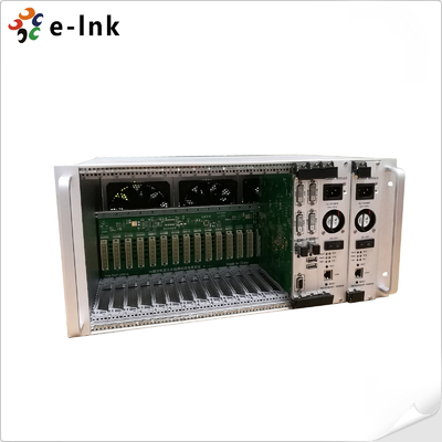 5U Rack Mount 4K DVI KVM Fiber Optic Extender, DVI 1.0 ve HDMI v1'i destekliyor.4