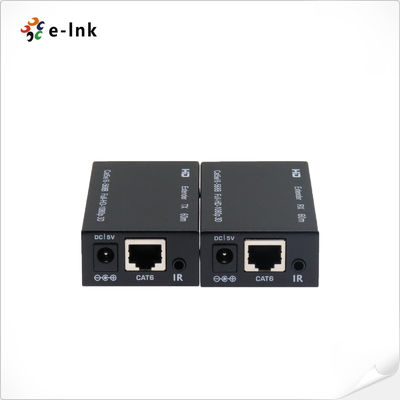 HDMI CAT5e/6 Extender 60M ile IR iki yönlü kızılötesi iletimi destekler