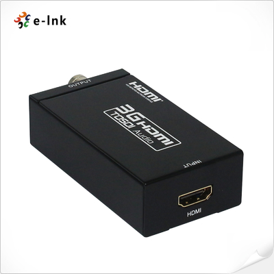 HDMI - 3G-SDI Dönüştürücü, 100 metreye (3G-SDI), 200 metreye (HD-SDI) veya 300 metreye (SD-SDI) kadar SDI çıkış mesafesini destekler.