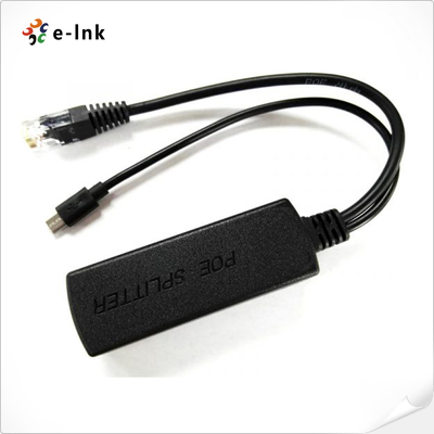 Gigabit 5V 2A PoE Mikro USB Portlu Bölücü IEEE 802.3af Uyumlu