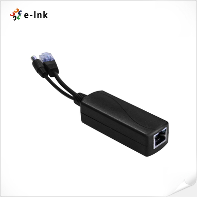 10/100M 24V 1A PoE Splitter Tam köprü tasarımı ile IEEE802.3af/at'a uygun, kutupsallık olmayan giriş