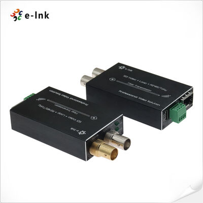 Tally RS485 80km CWDM seçeneği ile Mini 3G-SDI Fiber Converter