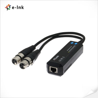 quality Dante 2 Kanal Analog Giriş Dongle Dönüştürücü factory
