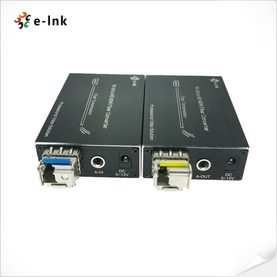 Fabrika fiyatı 4K HDMI Fiber Extender 80km'ye kadar dış ses ile Video dönüştürücü